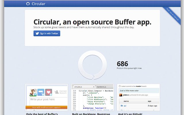 Circular  from Chrome web store to be run with OffiDocs Chromium online