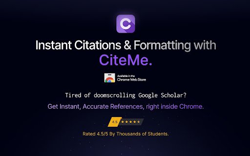 CiteMe from Chrome web store to be run with OffiDocs Chromium online CiteMe from Chrome web store to be run with OffiDocs Chromium online