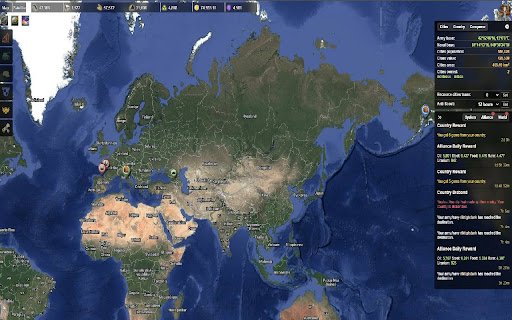 Citieswar+  from Chrome web store to be run with OffiDocs Chromium online