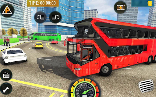 City Bus Driving Simulator Game  from Chrome web store to be run with OffiDocs Chromium online