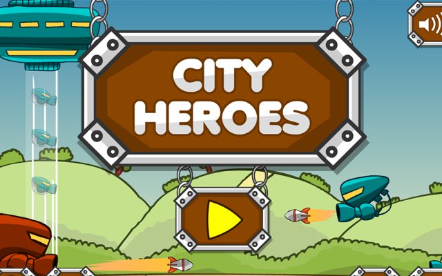 Le jeu City Heroes de la boutique en ligne Chrome sera exécuté avec OffiDocs Chromium en ligne