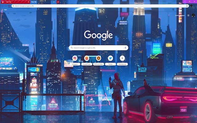 CIUDAD DEL FUTURO | Cyberpunk 2077 de Chrome web store se ejecutará con OffiDocs Chromium en línea