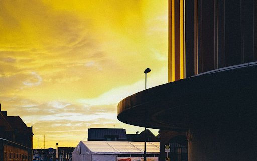 City Sunset Glow  from Chrome web store to be run with OffiDocs Chromium online