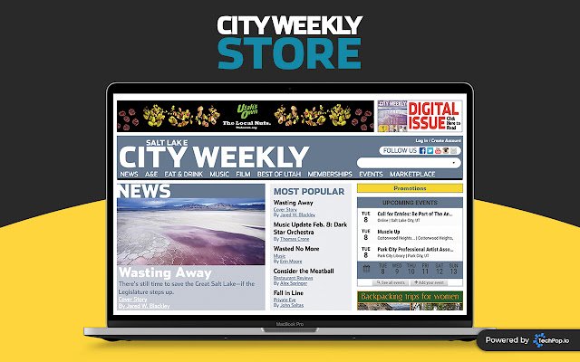 CityWeekly  from Chrome web store to be run with OffiDocs Chromium online