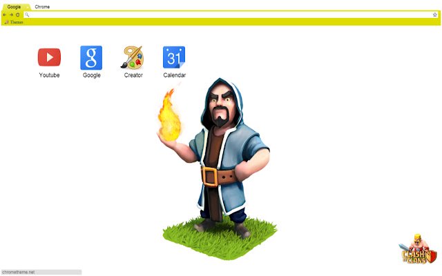 Clash of Clans Wizard  from Chrome web store to be run with OffiDocs Chromium online