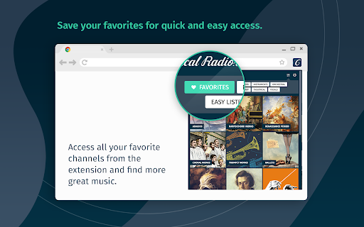 ClassicalRadio.com Widest Selection of Curated Classical Music (Official)  from Chrome web store to be run with OffiDocs Chromium online