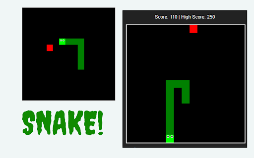 Classic Snake  from Chrome web store to be run with OffiDocs Chromium online