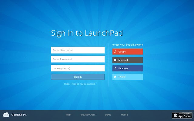 ClassLink LaunchPad  from Chrome web store to be run with OffiDocs Chromium online