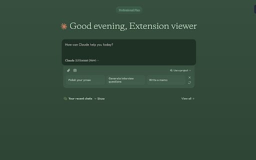Claude Themes  from Chrome web store to be run with OffiDocs Chromium online