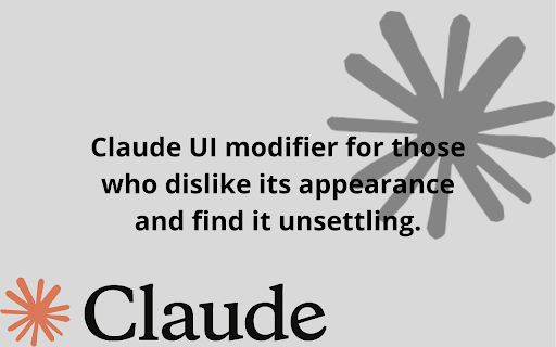 Claude UI Modifier  from Chrome web store to be run with OffiDocs Chromium online