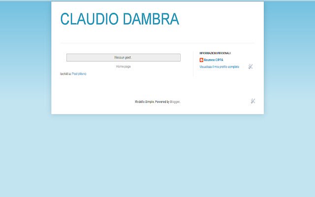ClaudioDambra מחנות האינטרנט של Chrome תופעל עם OffiDocs Chromium באינטרנט