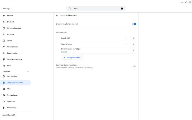 Clavier français avec assistant numérique mula sa Chrome web store na tatakbo sa OffiDocs Chromium online