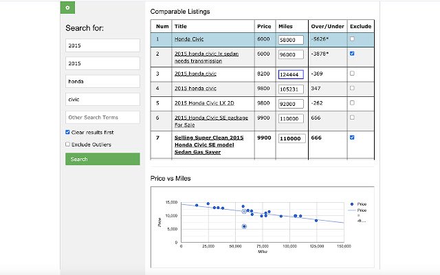 CLCOMPS dal Chrome Web Store da eseguire con OffiDocs Chromium online