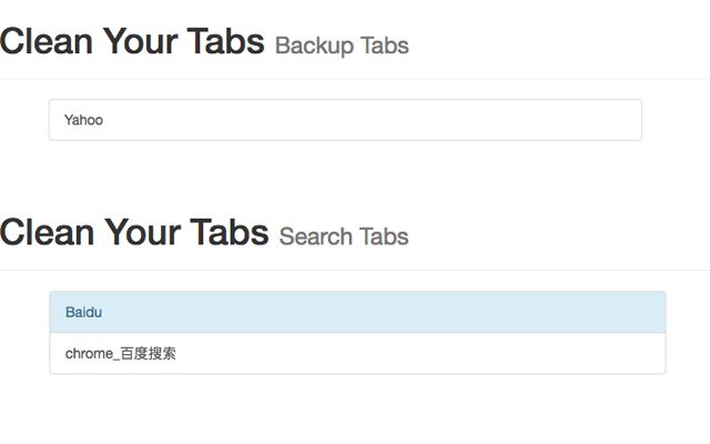 Clean Your Tabs  from Chrome web store to be run with OffiDocs Chromium online