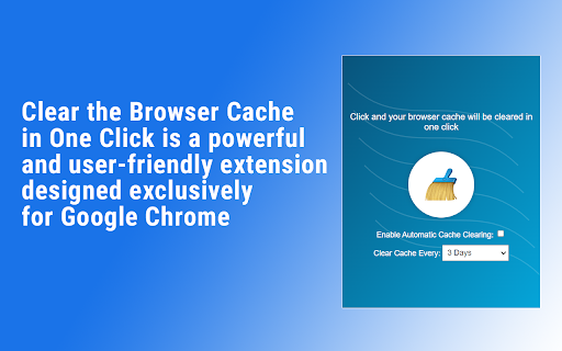 Clear Browser Cache  from Chrome web store to be run with OffiDocs Chromium online