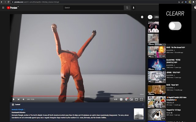 CLEARR  from Chrome web store to be run with OffiDocs Chromium online