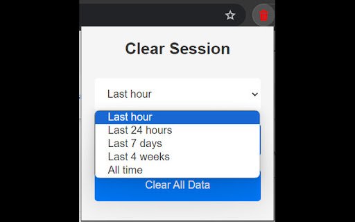 Clear Session  from Chrome web store to be run with OffiDocs Chromium online