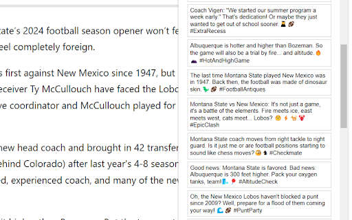 CleverQuips  from Chrome web store to be run with OffiDocs Chromium online