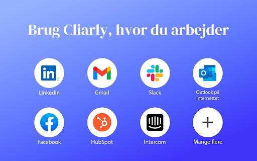 Cliarly: AI læseog skriveværktøj  from Chrome web store to be run with OffiDocs Chromium online