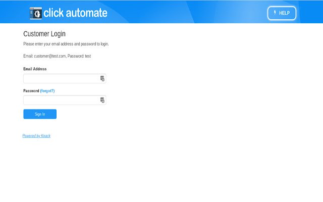 ClickAutomate ze sklepu internetowego Chrome do uruchomienia z OffiDocs Chromium online