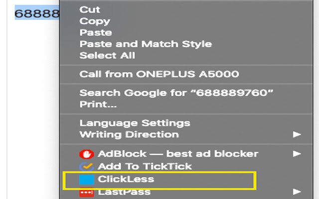 ClickLess dari toko web Chrome untuk dijalankan dengan OffiDocs Chromium online