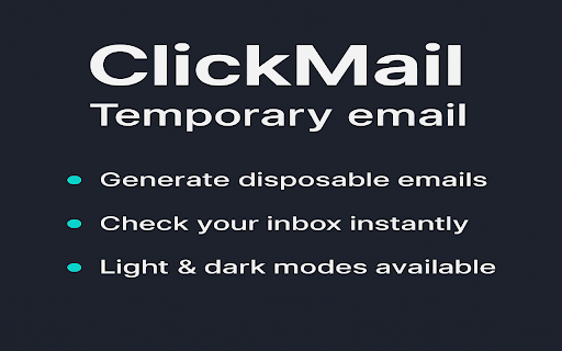 ClickMail  from Chrome web store to be run with OffiDocs Chromium online