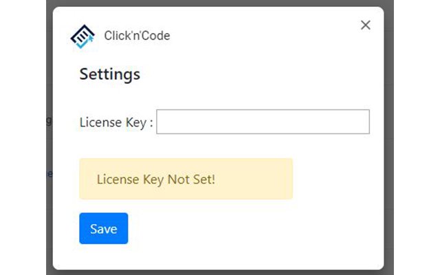 ClicknCode de Chrome web store para ejecutarse con OffiDocs Chromium en línea