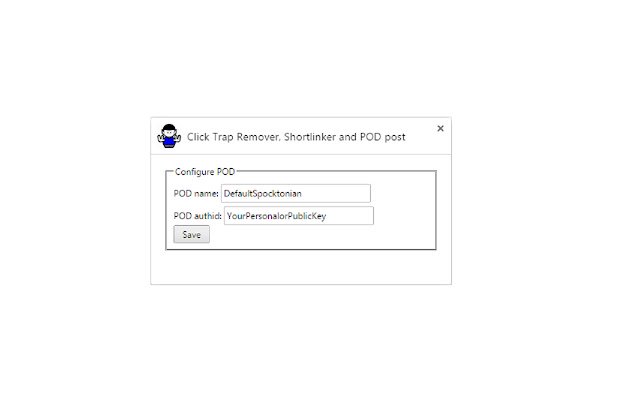 I-click ang Trap Remover, Shortlinker at POD post mula sa Chrome web store upang patakbuhin sa OffiDocs Chromium online