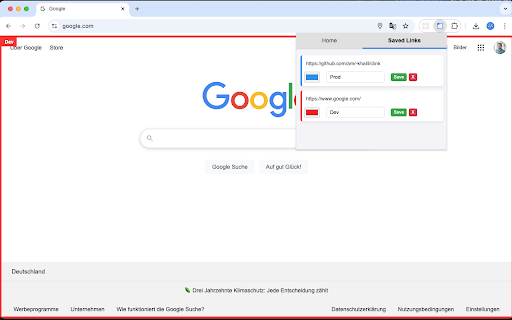 CLink  from Chrome web store to be run with OffiDocs Chromium online