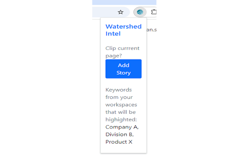 Clip and Highlight | Watershed Intel  from Chrome web store to be run with OffiDocs Chromium online