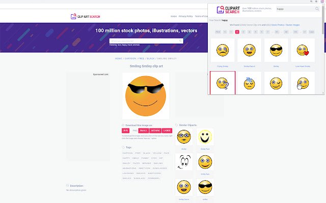 Clip Art for Google Chrome™  from Chrome web store to be run with OffiDocs Chromium online