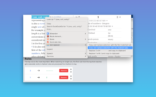 Clipboard Text Replacer  from Chrome web store to be run with OffiDocs Chromium online