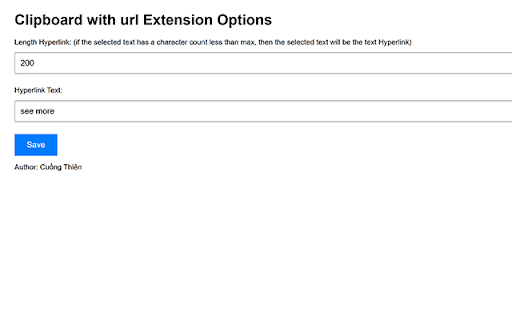 Clipboard with URL  from Chrome web store to be run with OffiDocs Chromium online