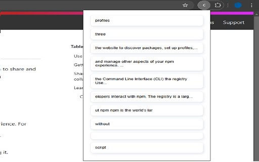 ClipCore Space  from Chrome web store to be run with OffiDocs Chromium online