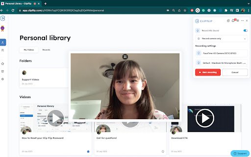 ClipFlip  from Chrome web store to be run with OffiDocs Chromium online