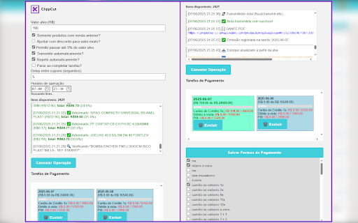 ClippCut  from Chrome web store to be run with OffiDocs Chromium online