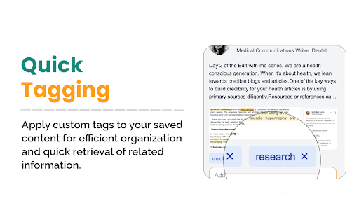 Clippe.me: Save posts in just one click  from Chrome web store to be run with OffiDocs Chromium online