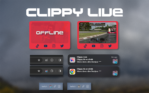 Clippy Live  from Chrome web store to be run with OffiDocs Chromium online