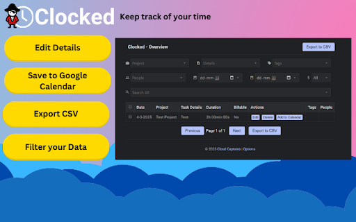 Clocked  from Chrome web store to be run with OffiDocs Chromium online