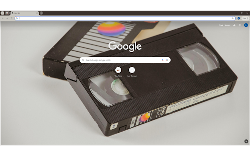 Close up of a VHS Tape  from Chrome web store to be run with OffiDocs Chromium online