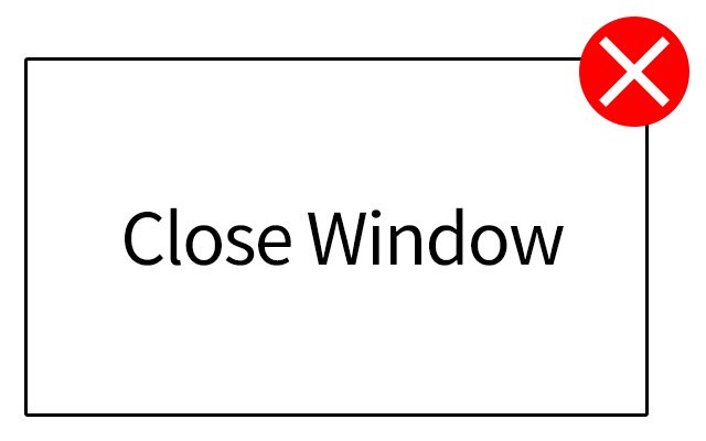 Close Window  from Chrome web store to be run with OffiDocs Chromium online