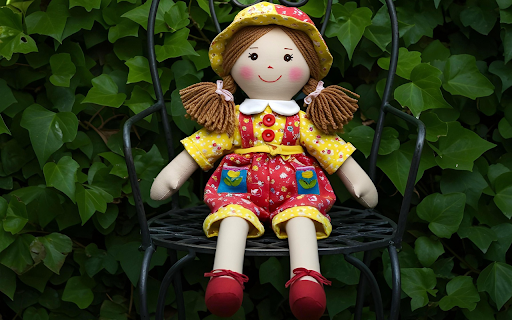Cloth doll  from Chrome web store to be run with OffiDocs Chromium online