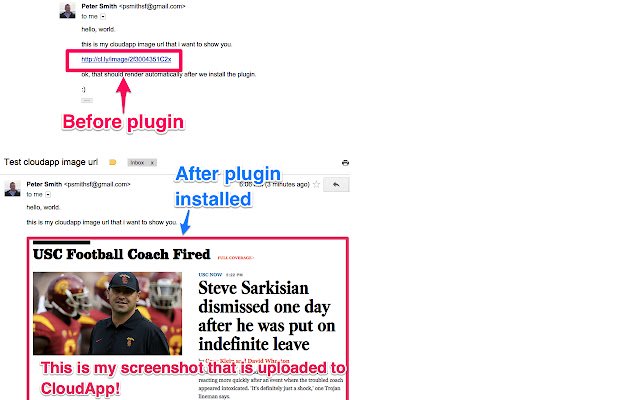 CloudApp Image Loader for Gmail  from Chrome web store to be run with OffiDocs Chromium online
