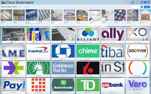 Cloud Bookmarks™ із веб-магазину Chrome для запуску з OffiDocs Chromium онлайн