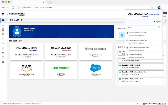 CloudGate UNO per Google Chrome dal Chrome Web Store da eseguire con OffiDocs Chromium online