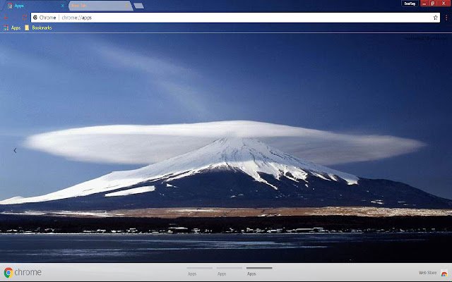 Cloud Mountain de la boutique en ligne Chrome sera exécuté avec OffiDocs Chromium en ligne