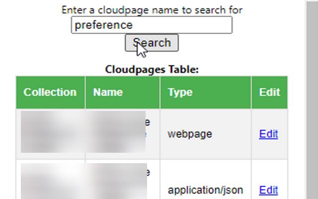Cloudpage Search  from Chrome web store to be run with OffiDocs Chromium online
