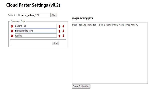 Cloud Paster מחנות האינטרנט של Chrome להפעלה עם OffiDocs Chromium באינטרנט