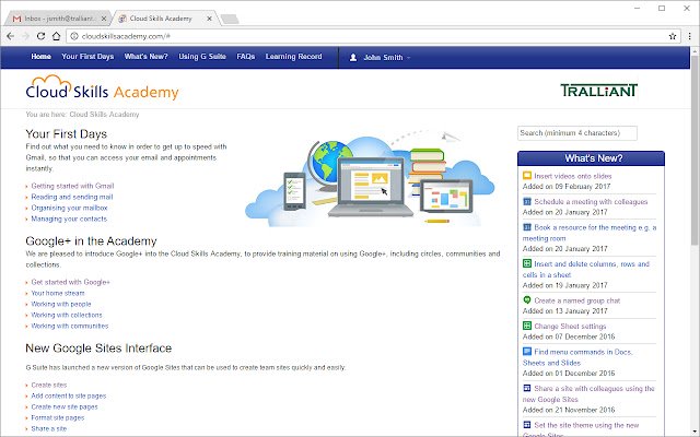 Cloud Skills Academy  from Chrome web store to be run with OffiDocs Chromium online