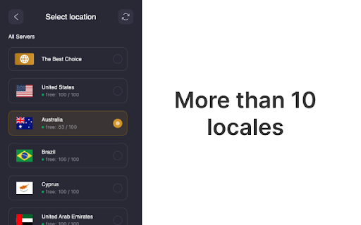 Cloud VPN  from Chrome web store to be run with OffiDocs Chromium online